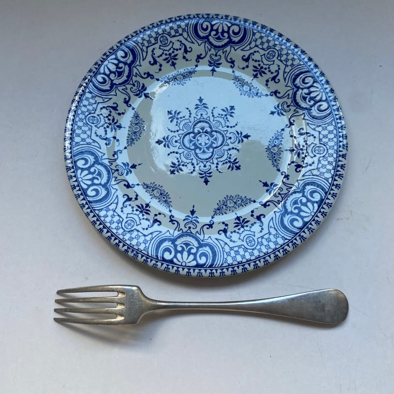 1900年 ジアン ディナープレート オリエンタル柄 1-2 | campagne à