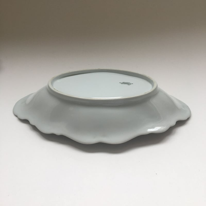 1950年代 リモージュ ロザンジュ・プレート レリーフ 白磁 Aランク