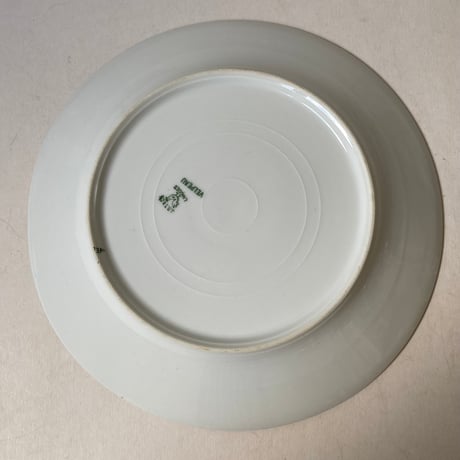 1900年代　リモージュ　J.B.T et cie 　ベルポー　デザート・プレート　リラとブール・ド・ネージュ柄　1−１２