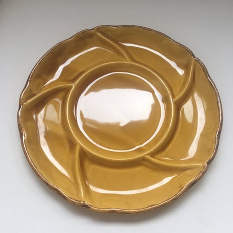 ムスティエ ヴァラージュ 小さなお花柄のお皿 φ22cm A ムスティエ ヴァラージュ 小さなお花柄のお皿 φ22cm A | chez