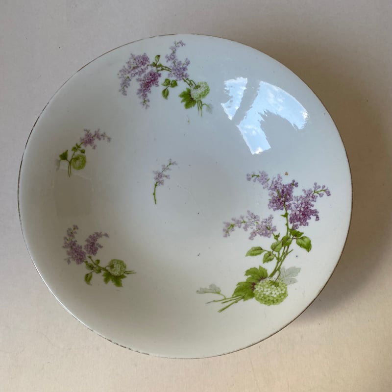 1900年代 リモージュ J.B.T et cie ベルポー コンポティエ リラと