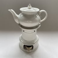 １９２０年代　ディゴワン・サルグミンヌ　ティザニエール　白い陶器