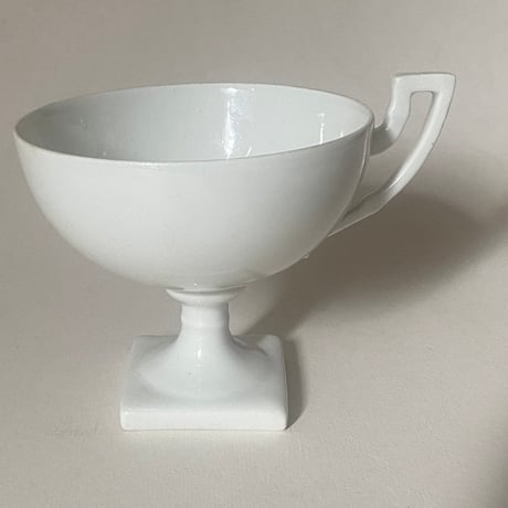 19世紀　ナポレオン3世スタイル　カップ　白磁　6点セット