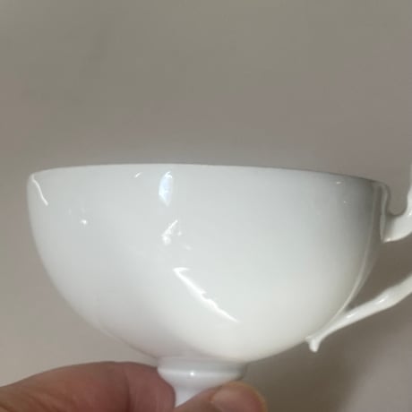 19世紀　ナポレオン3世スタイル　カップ　白磁　6点セット