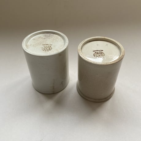 １９世紀　ショワジー・ル・ロワ　陶器ボトル　１ー２