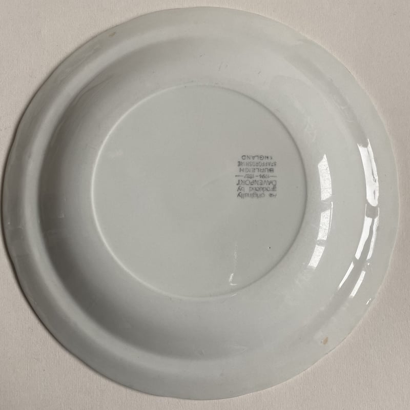 1980年代 バーレイ デヴォンポート ディナープレート 1ー5