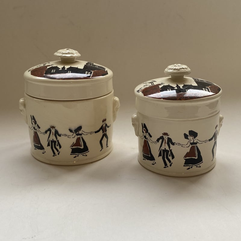 1950年代 サルグミンヌ アルザス テリーヌ 民族衣裳柄 L