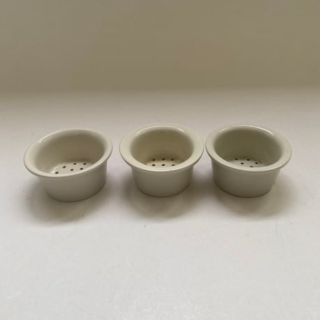 20世紀後半　ポ・パソワール　生成の陶器　3点セット
