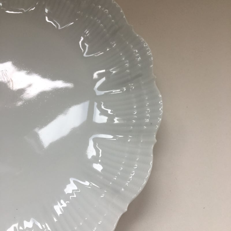 1920年代 リモージュ ジロー 大皿 ウロコ・レリーフ | campagne à