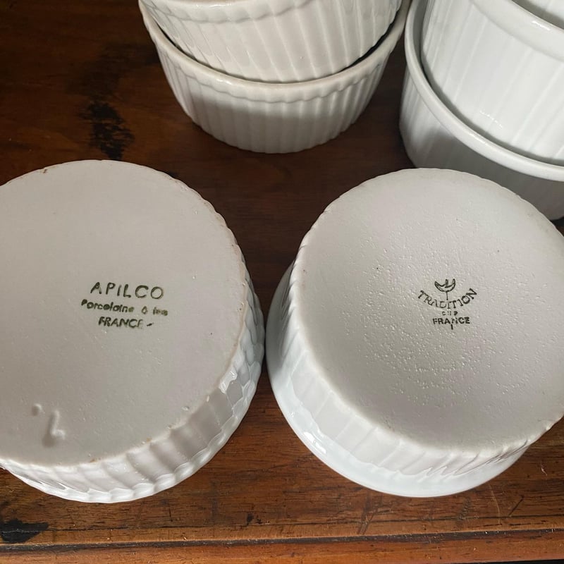 20世紀後半 アピルコ ラムカン 耐熱性磁器 6点セット | campagne à