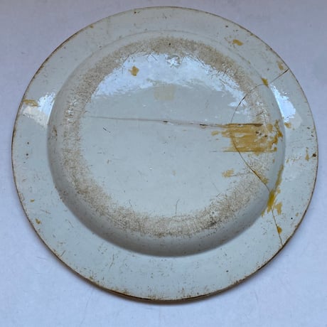 19世紀前半　クレイユ　モントロー　おしゃべりなお皿　デザートプレート  3点セット