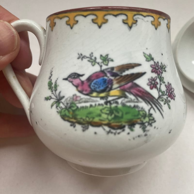 19世紀 イギリス コープランド＝スポッド ポ・ア・クレール 3点セット