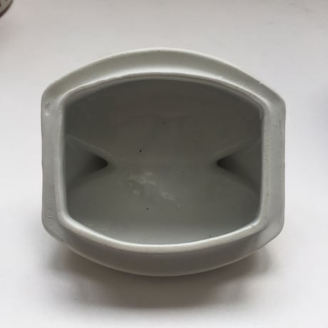 1920年代　キャニスター　陶器　　ルージュのライン　４点セット