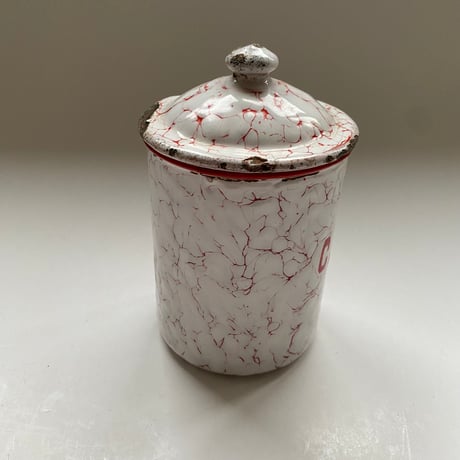 20世紀前半 ボワッタジゴーニュ　白とルージュ　シュクルとカフェ　2点セット