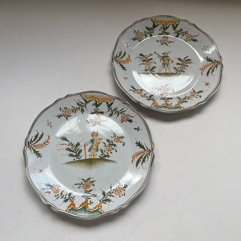 1920年代 マリコルヌ エミール・テシエ ディナープレート