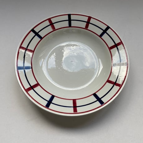 1920年代　サンタマン　ライン　スーププレート　トリコロール　1−１４