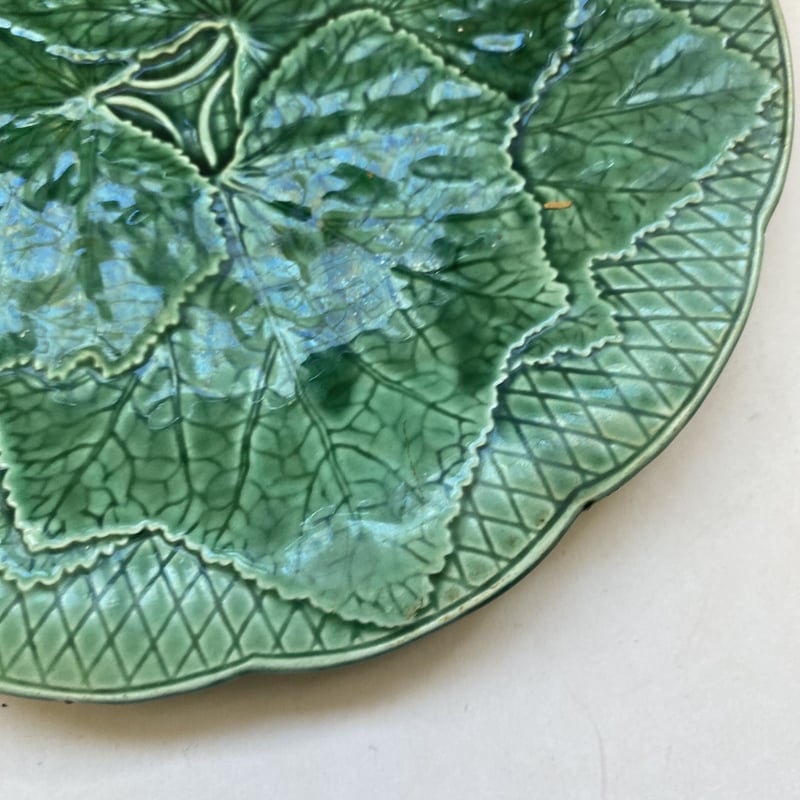 希少・未使用品ジアン ラ・フォンテーヌ22センチデザートプレート