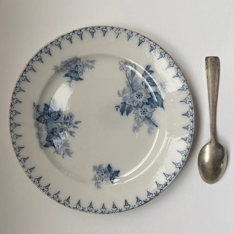 19世紀後半 サルグミンヌ フローラ デザートプレート