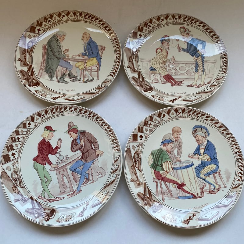 C サルグミンヌ　ワンコとおサルのデザートプレート C サルグミンヌワンコとおサルのデザートプレート