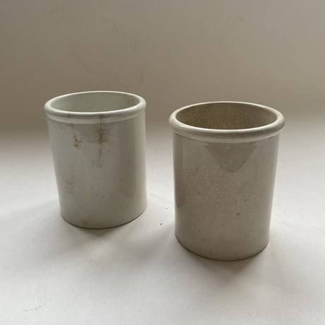 １９世紀　ショワジー・ル・ロワ　陶器ボトル　１ー２