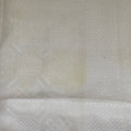 20世紀前半　セルヴィエット　メティス　イニシャルFN 　刺繍　５点セット