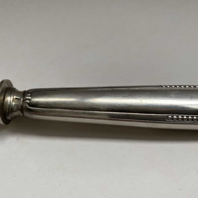 19世紀後半 ラヴィヌ・エ・ダンフェール シルバープレート 肉用ナイフ