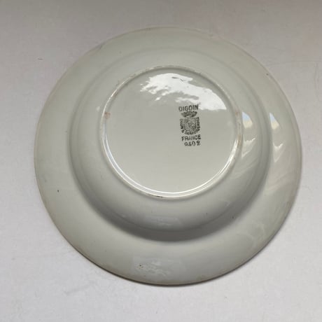 19５0年代　ディゴワン　HBCM  ベアルヌ柄　スーププレート