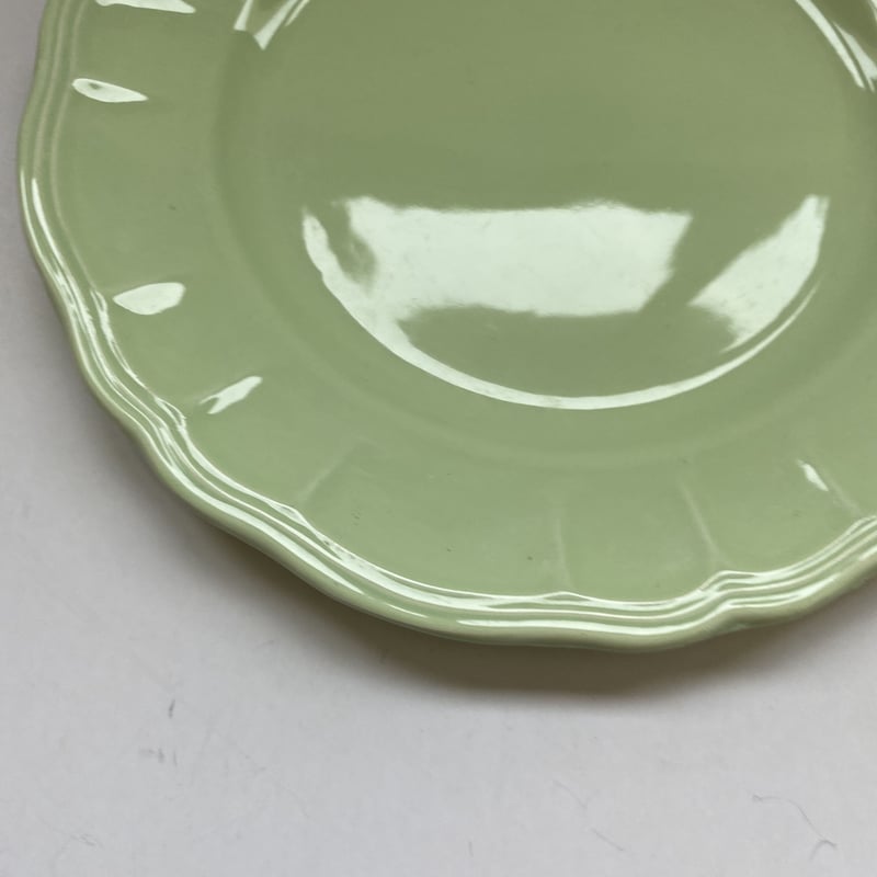 1950年代 サラン デザート・プレート 21、5cm 花リム