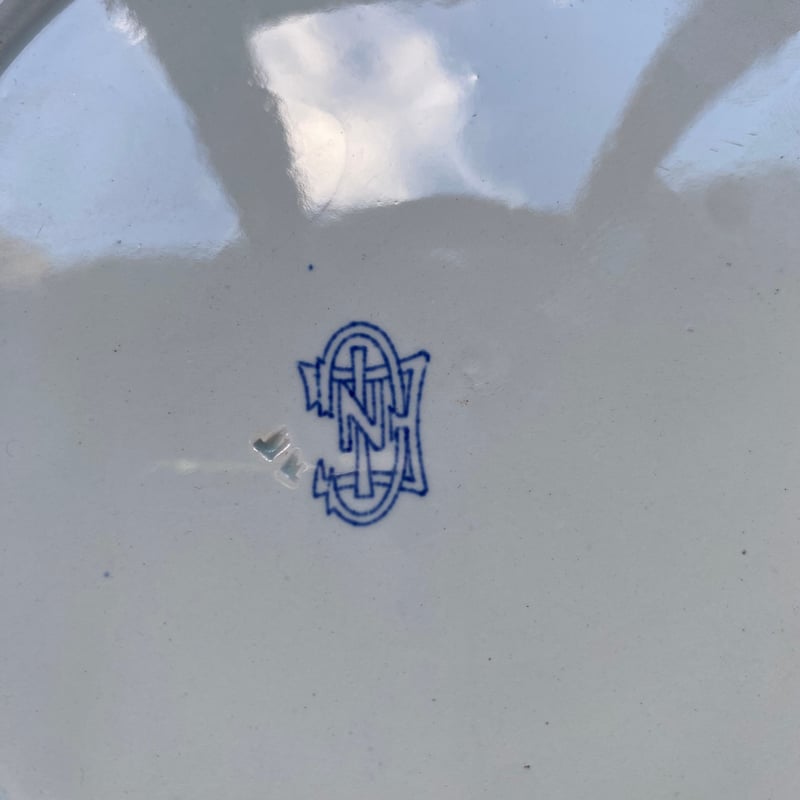 1900年 ジアン ディナープレート オリエンタル柄 1-2 | campagne à