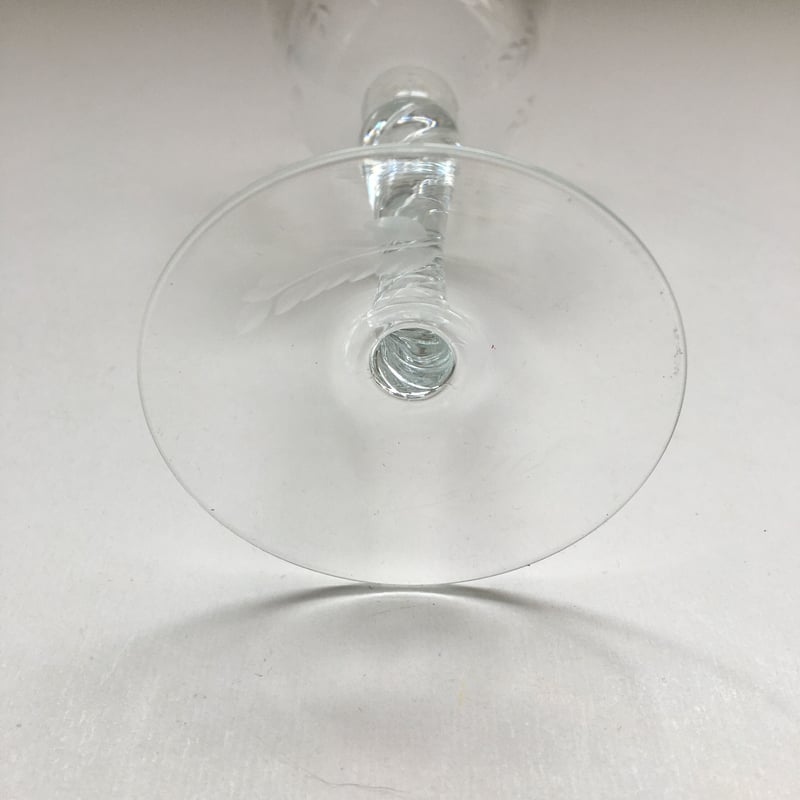 欧州ビンテージ・カットクリスタル・ジャグ シチズン ダイヤモンドフレーク F14701 金メッキ 25石 手巻 OH済
