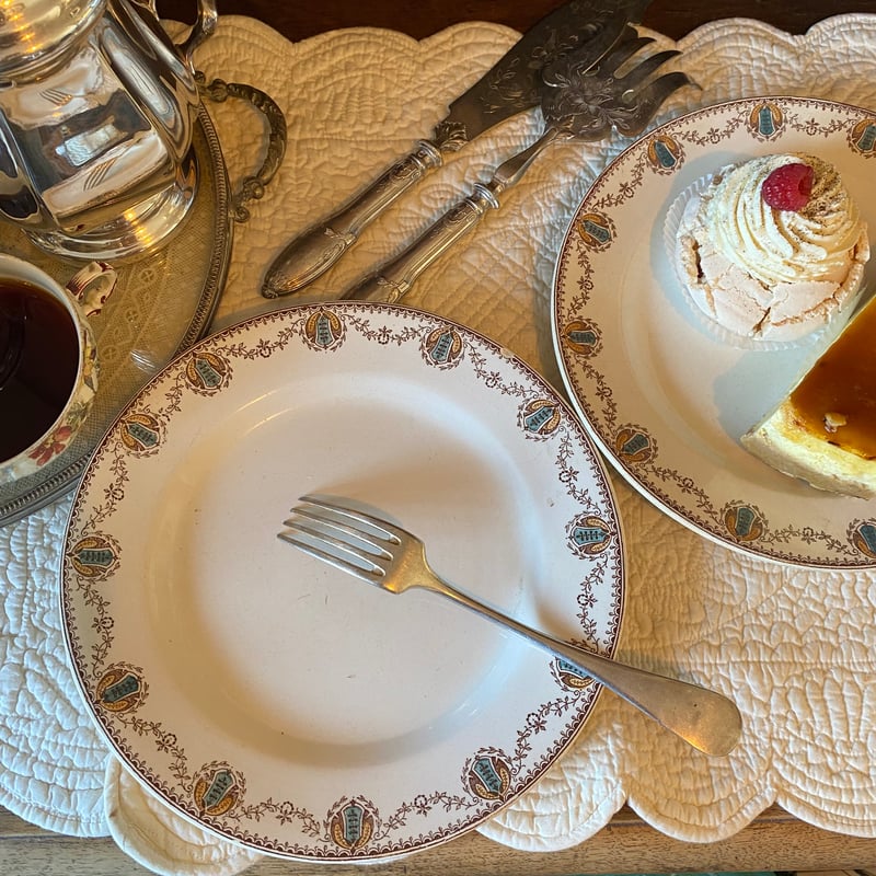 フランスアンティーク クレールフォンテーヌ ディナー＆スープ フランスアンティーク クレールフォンテーヌ ディナー＆スープ