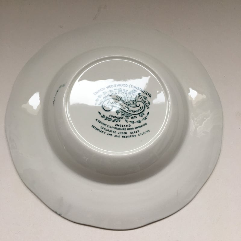 1960年代 エノク・ウェッジウッド アジアン・フェサント スープ