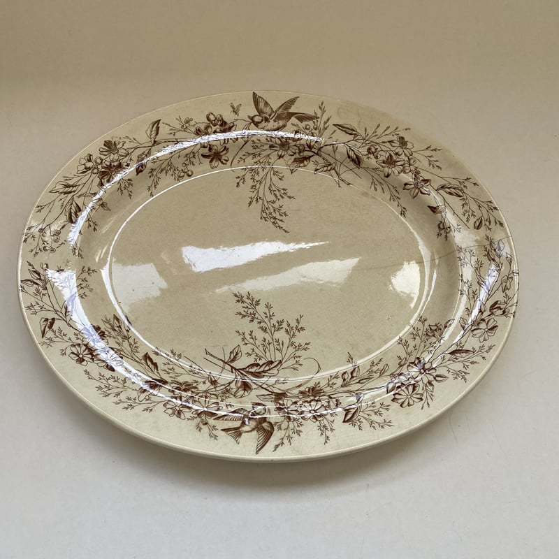 19世紀後半 イギリス製 WAA&Co パックス スーピエール（ソーサー付き