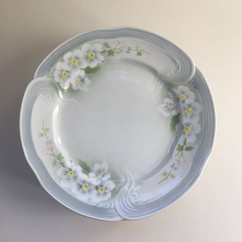 美しいりんごの花 プレート フランスアンティーク POMMIER