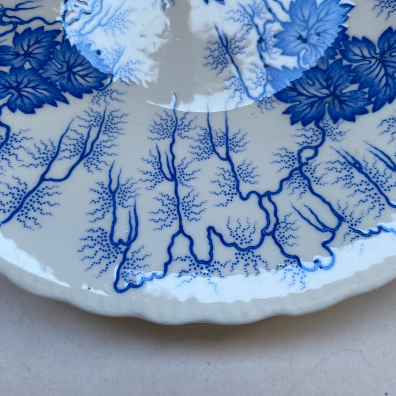 19世紀中期 クレイユ・エ・モントロー ディナープレート リエール