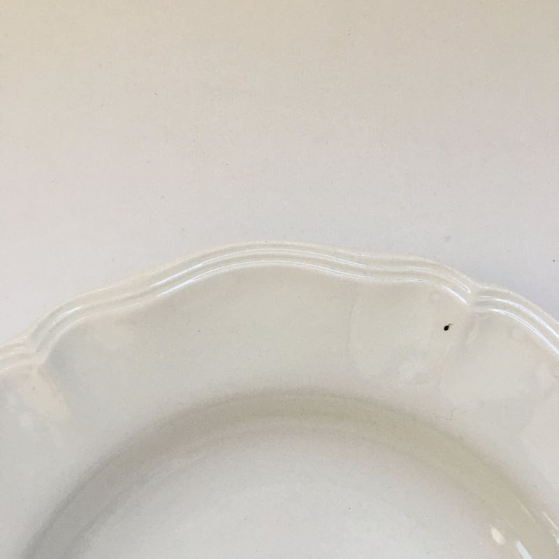 1970年代 サルグミンヌ 花リム スープ・プレート 23cm 1ー2