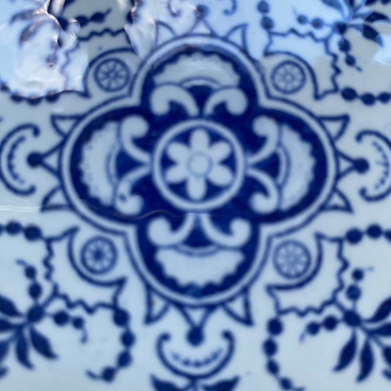 1900年 ジアン ディナープレート オリエンタル柄 1-2 | campagne à