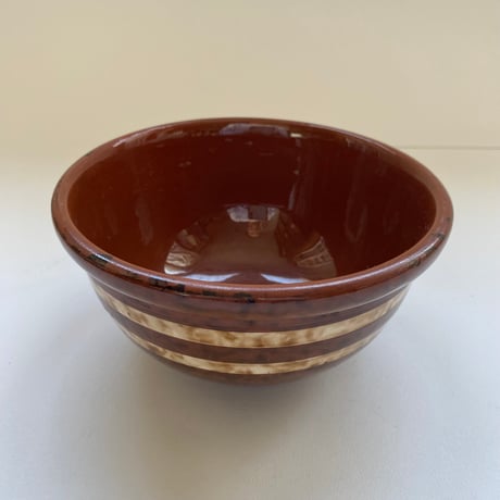 １９５０年代　サルグミンヌ　マリー　カフェオレボウル　マロン　ストライプ