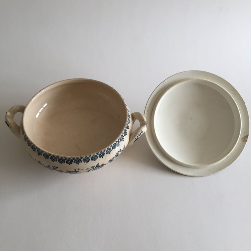 19世紀 ショワジー・ル・ロワ H・ブーランジェー レギュミエー 小鳥柄