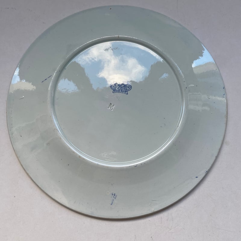 1900年 ジアン ディナープレート オリエンタル柄 1-2 | campagne à