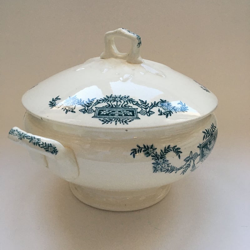 1910年代 ロンシャン窯 リュテス スーピエール カルトーシュ