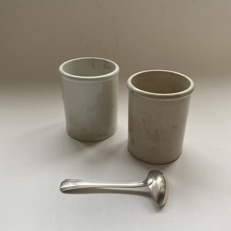 １９世紀　ショワジー・ル・ロワ　陶器ボトル　１ー２