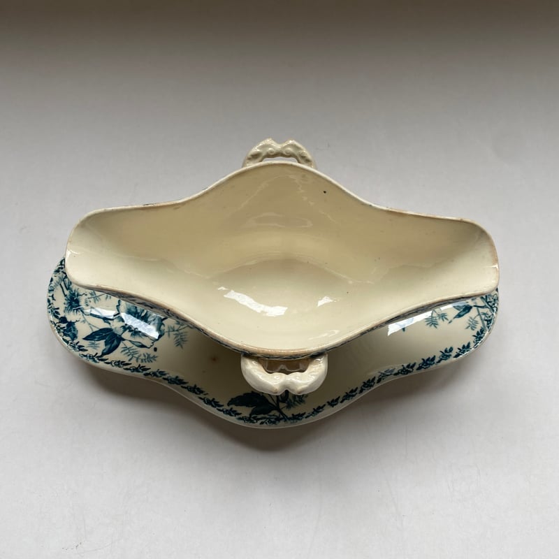 美品19世紀ジアン鳥さんのソーシエールフランスアンティーク