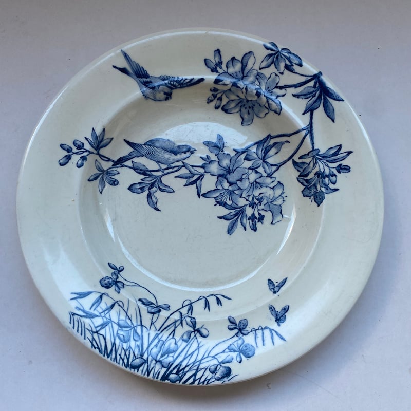 フランスアンティーク クレールフォンテーヌ ディナー＆スープ フランスアンティーク クレールフォンテーヌ ディナー＆スープ