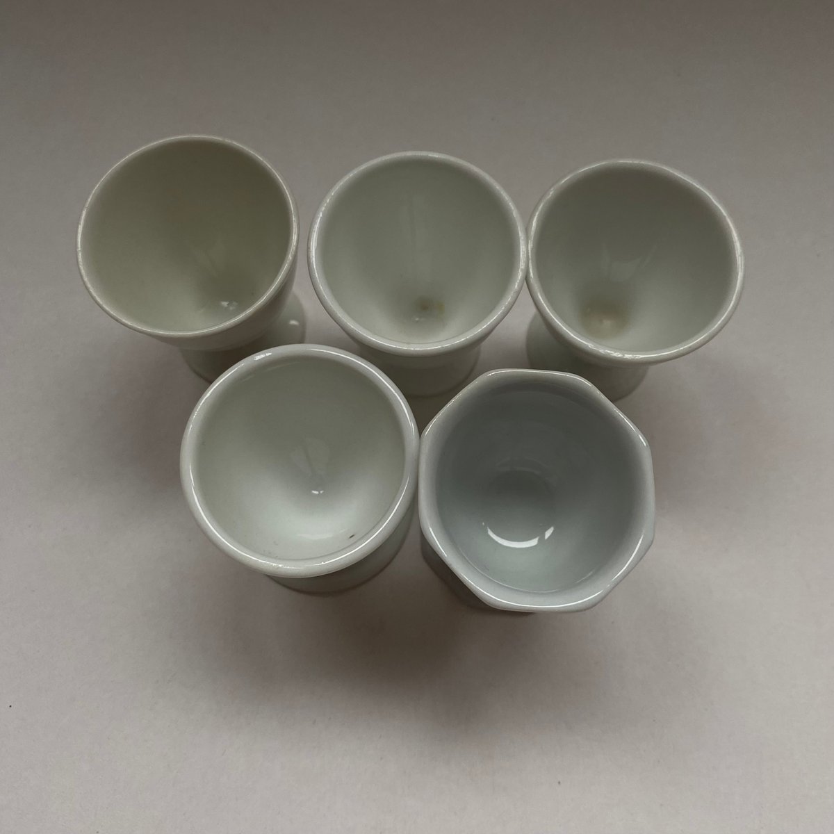 20世紀前半 コクティエ 白磁 6点セット | campagne à paris vintage