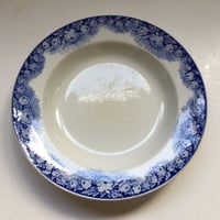 19世紀 フィヴ・リール アスパラガス・アーティチョーク・プレート