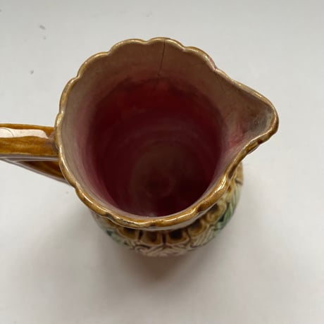 １９世紀後半　ポタレ　バルボティーヌ　鱗と花モチーフ