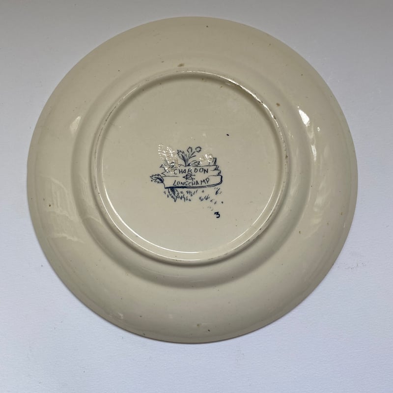 ⭐️ヴィンテージ⭐️【レア】 ロンドン 1990年 記念プレート 19世紀後半 ロンシャン シャルドン ディナープレート アザミ柄 1−4