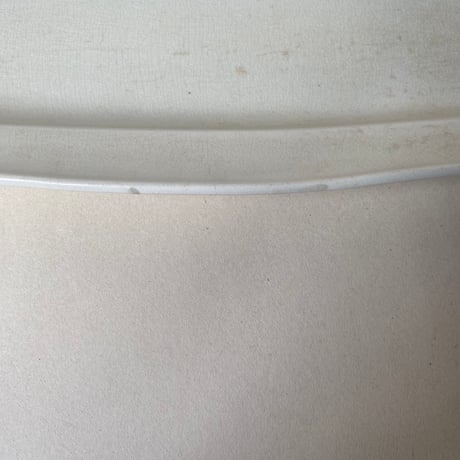 １８９２年　リュネヴィル　プチ　プラ・ア・ポワソン　花リム　白い陶器