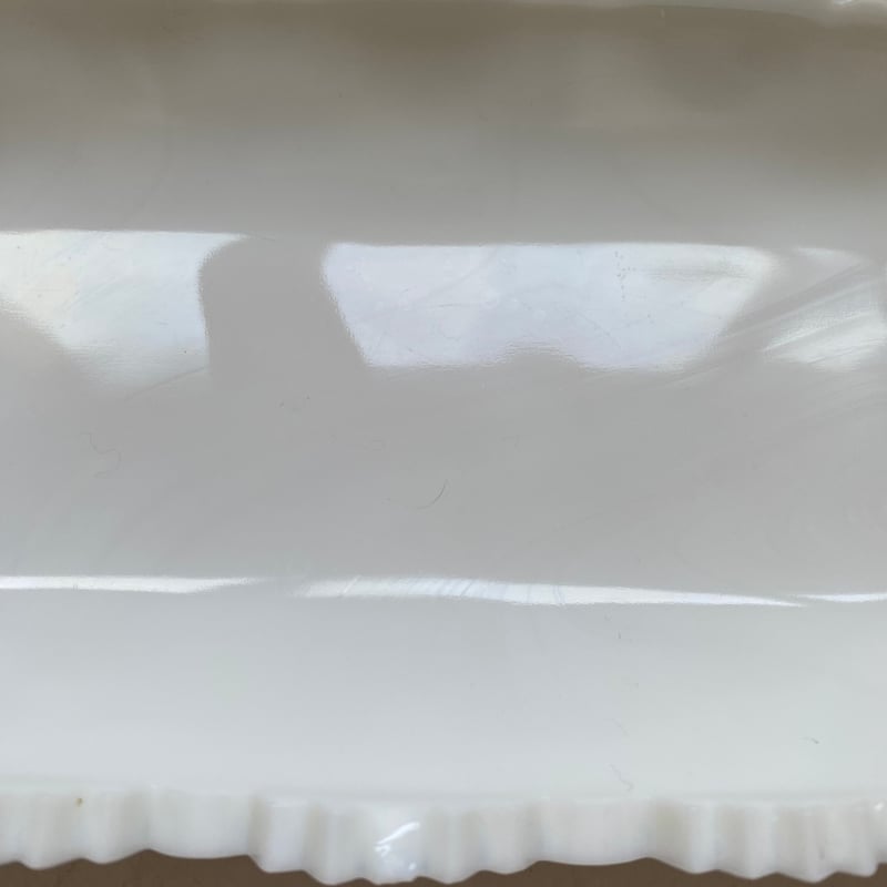 20世紀前半 ウエストモーランド ミルクグラス ヴィッド・ポッシュ